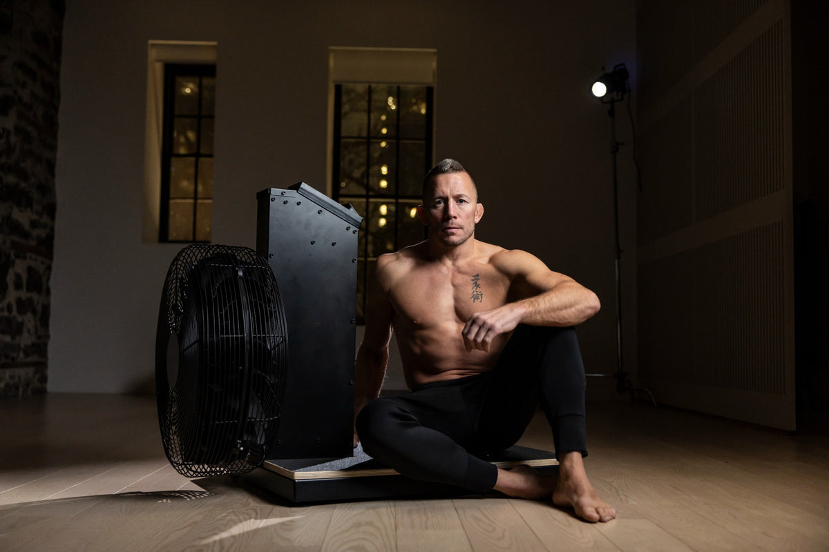 Georges St-Pierre with BaseBlocks Air